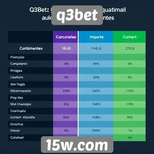 Comparativo entre q3bet e concorrentes